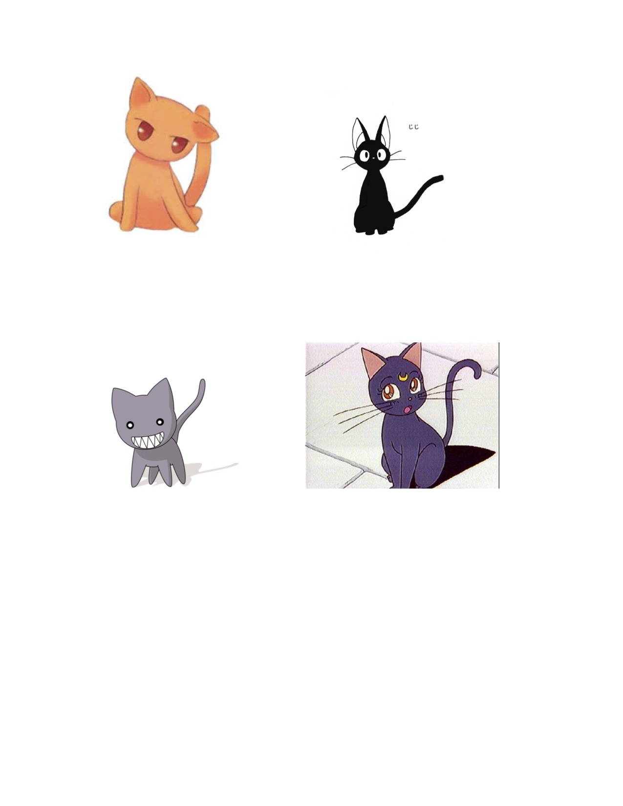 four cats